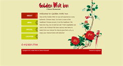 Desktop Screenshot of goldenwokinn.com